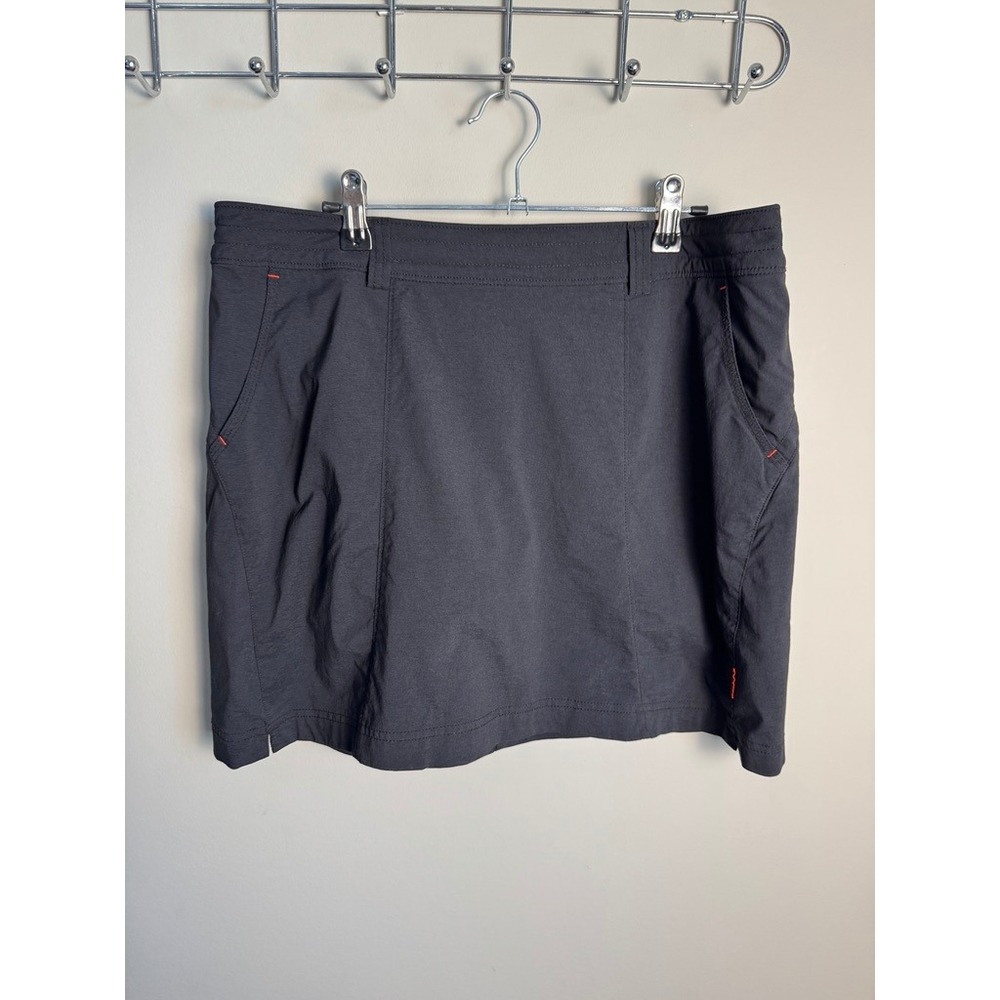 Avia Womens Black Skort L Activewear Hiking Sporty Tennis Golf Utility Gorpcore